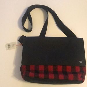 Jack Spade Buffalo Check Messenger Bag